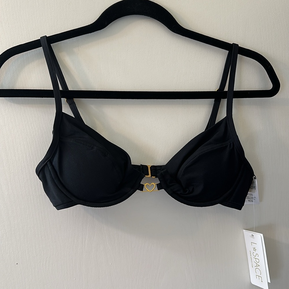 Bnwt L*space spacedust top in black with zero flaws